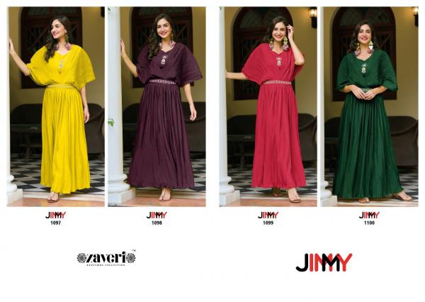 Zaveri Jimmy New Consept Designer Kurti Collection